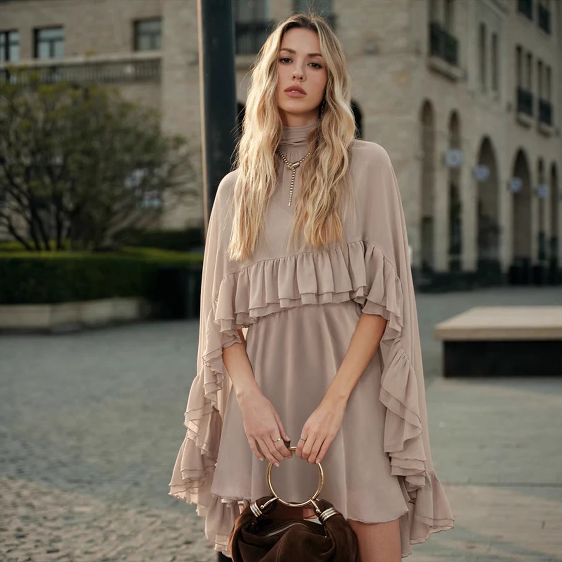 Elegant Two-Piece Dress Set