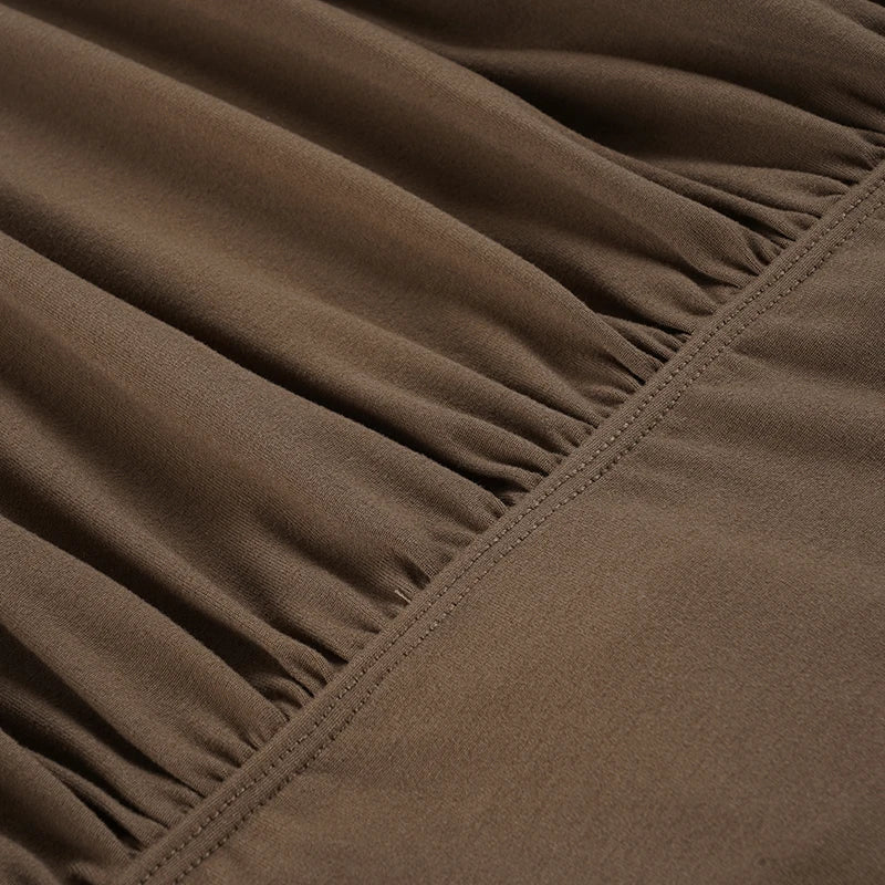 Vestido corto con espalda joya